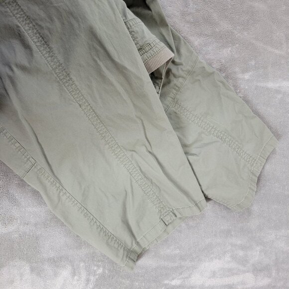 Croft Barrow Womens Pants 18 Plus Capri Green Lightweight Comfy Casual GRE38E - Picture 4 of 7